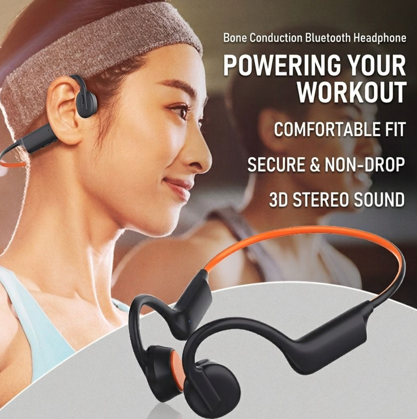 Bone Conduction Sports Headphones