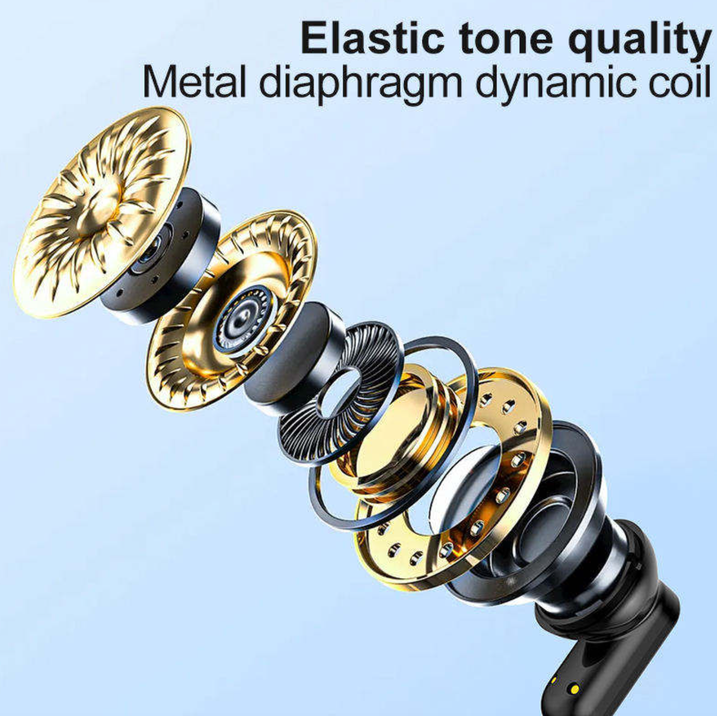 True Wireless Bluetooth Earbuds