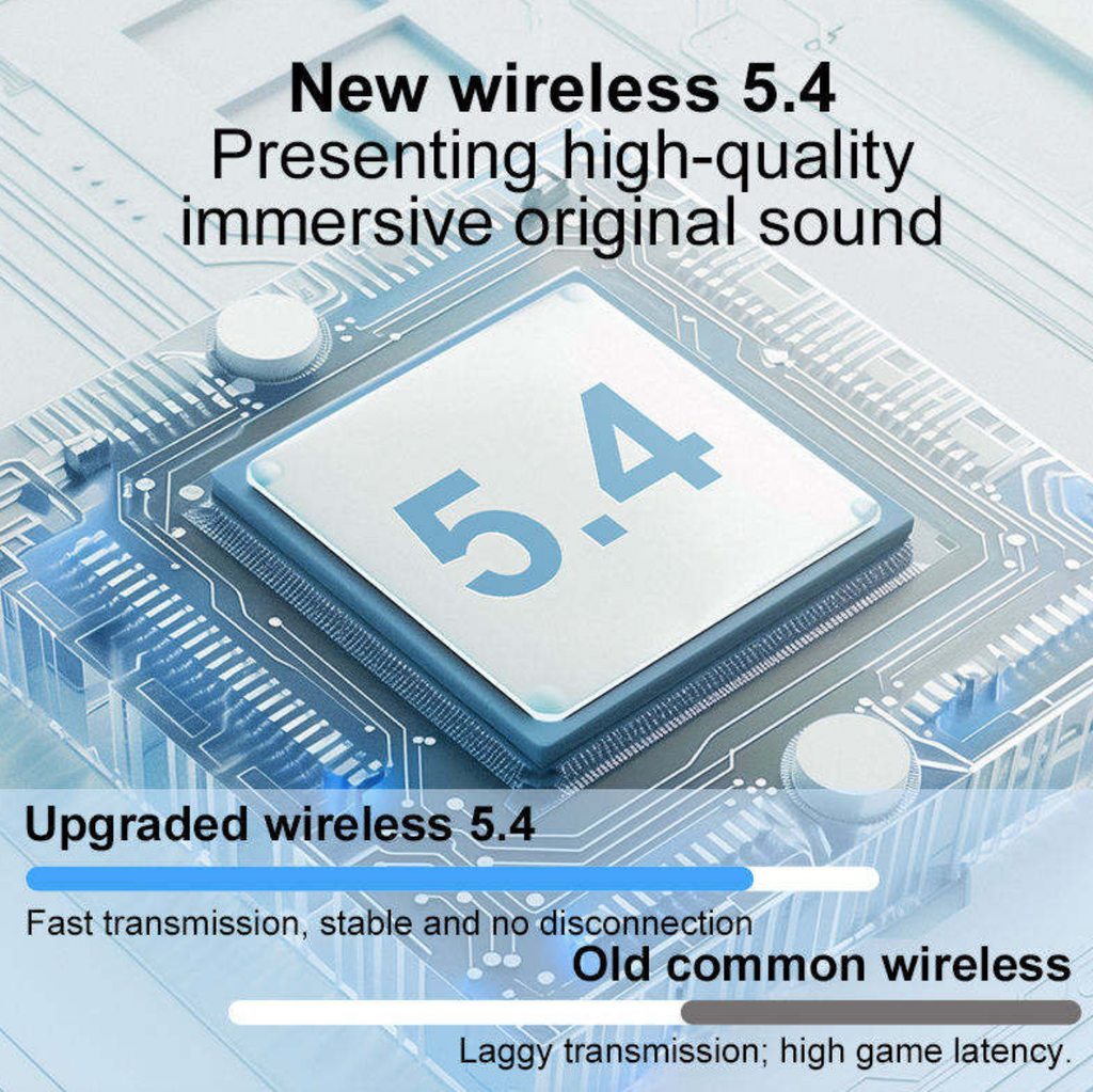 True Wireless Bluetooth Earbuds