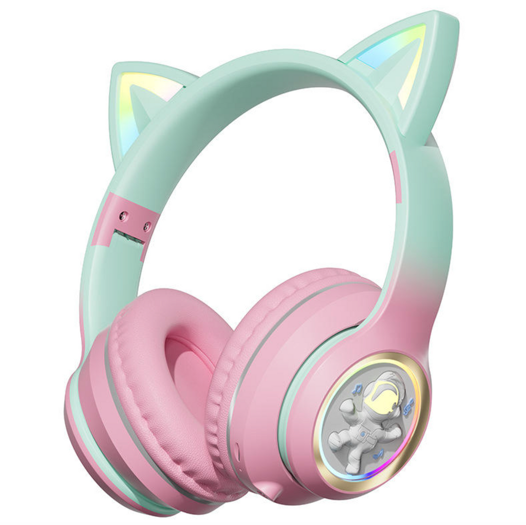 Wireless Cat Ear Gaming Headset