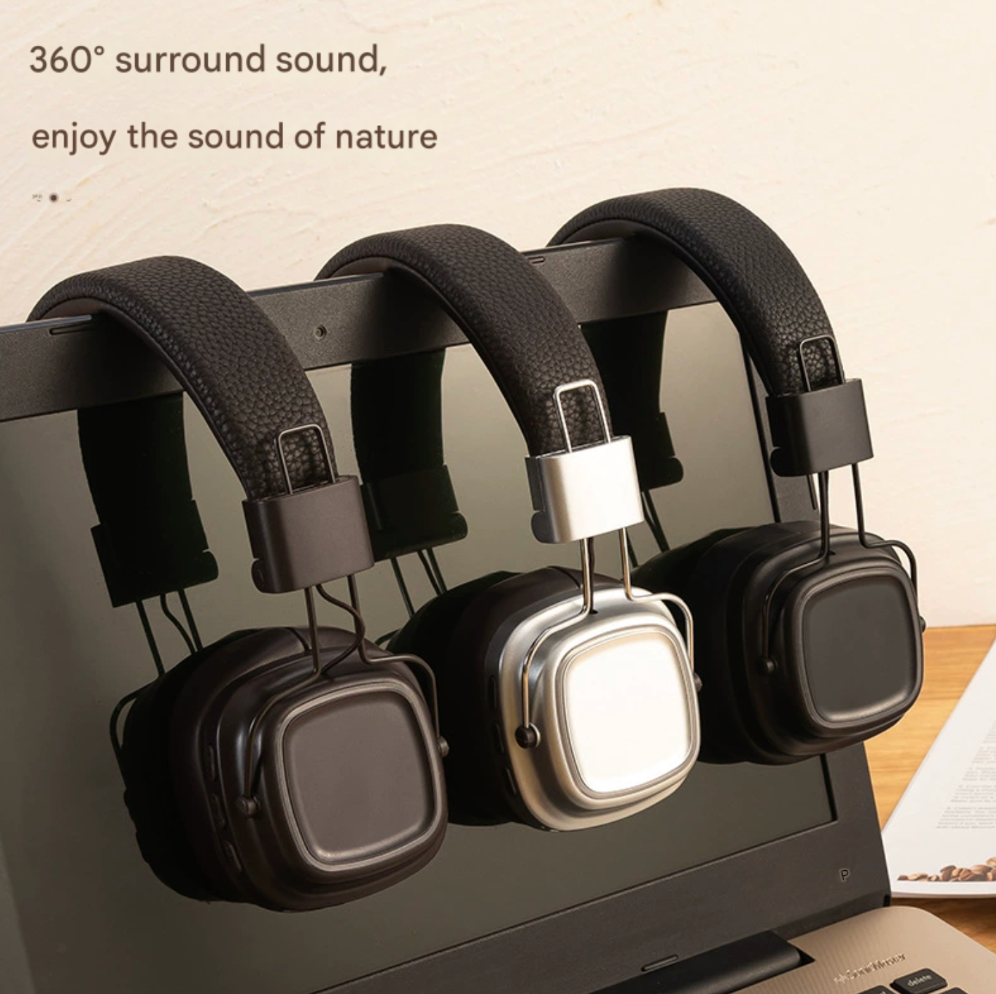 Retro Wireless Bluetooth Headphones