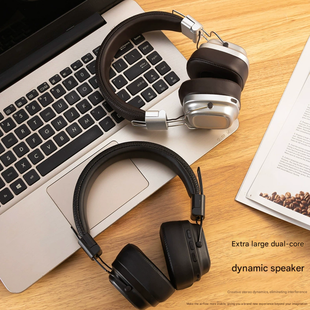 Retro Wireless Bluetooth Headphones