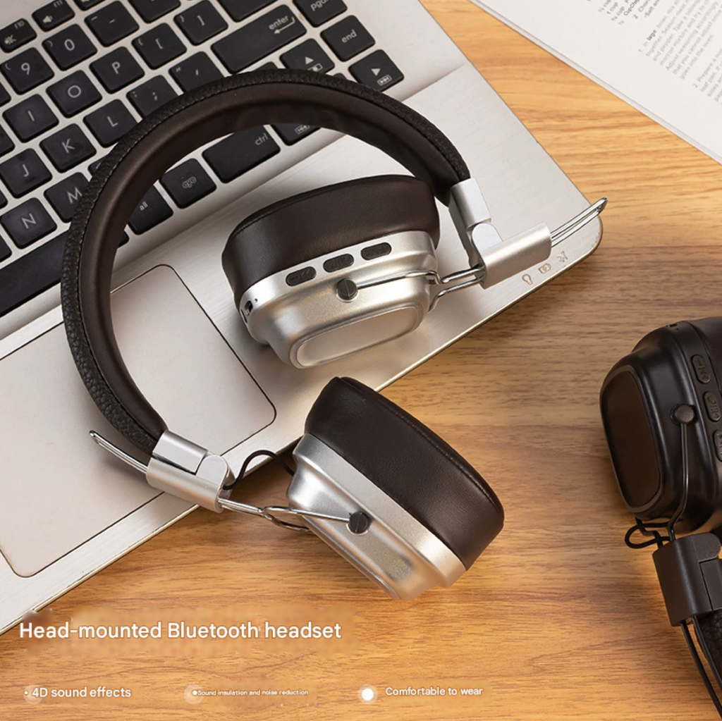 Retro Wireless Bluetooth Headphones