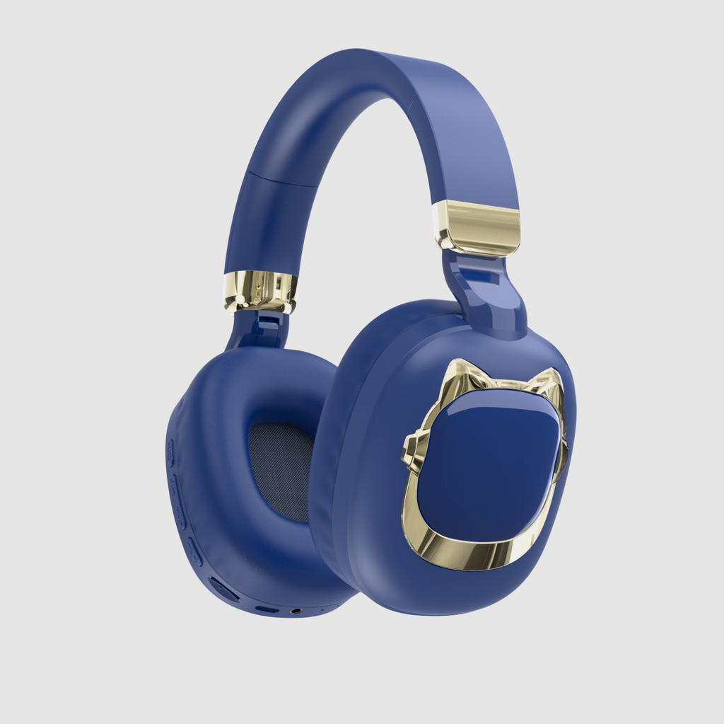 Foldable Noise-Cancelling Wireless Headphones