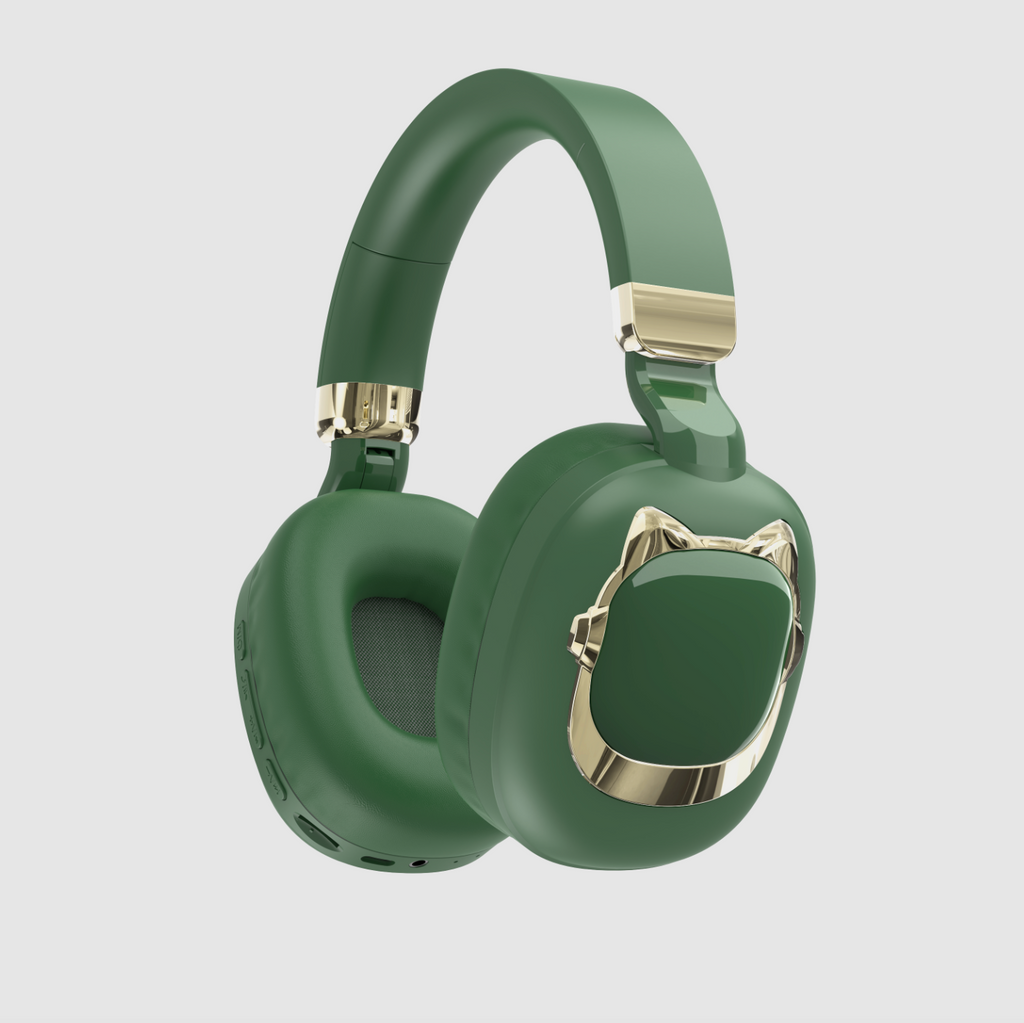 Foldable Noise-Cancelling Wireless Headphones