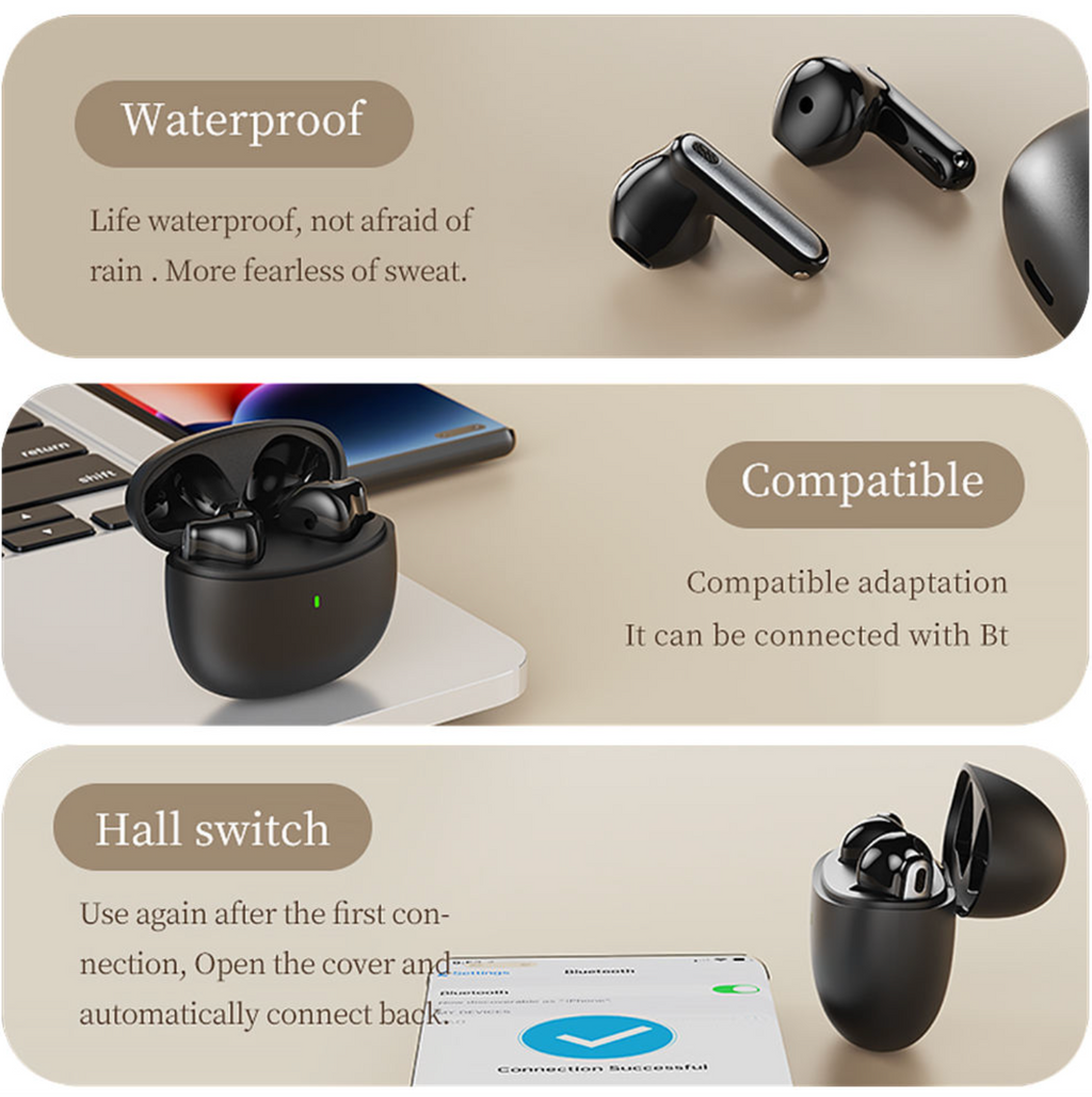 Noise-Cancelling Wireless Earphones